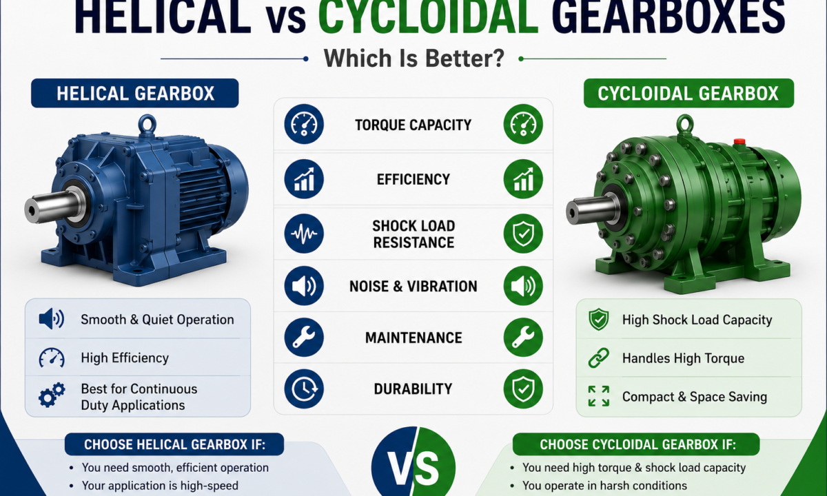 Helical Vs Cycloidal Gearbox Comparison