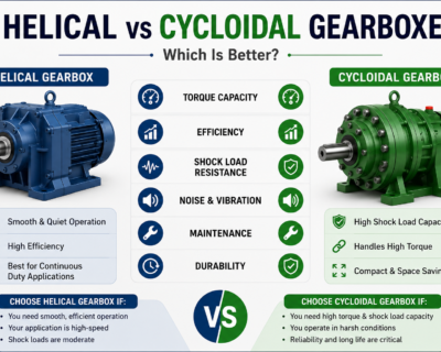 Helical Vs Cycloidal Gearbox Comparison