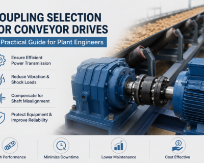 Coupling Selection For Conveyor Drives