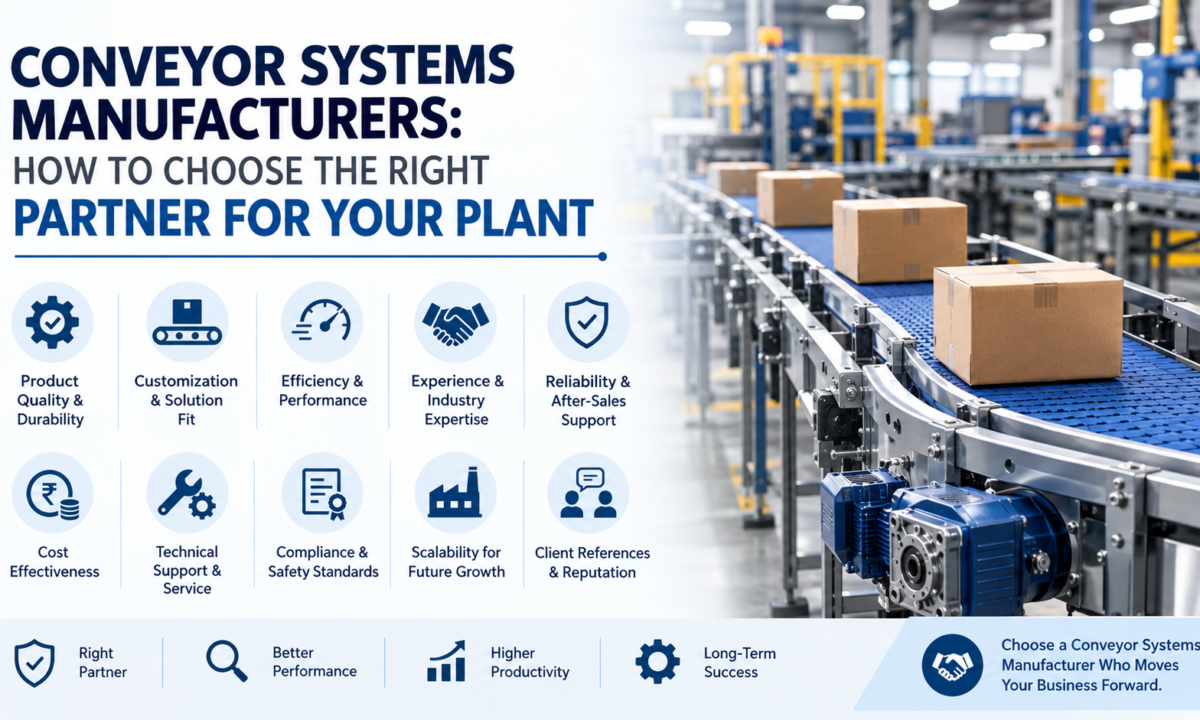 Choosing The Right Conveyor Partner
