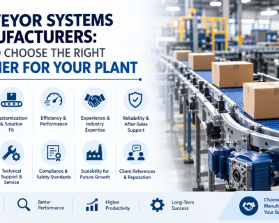 Conveyor Systems Manufacturers: How to Choose the Right Partner